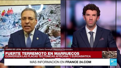 Osiris de Leon: "Marruecos puede vivir réplicas durante varias semanas"