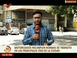 Ciudadanos exigen a motorizados el cumplimiento de la Ley de Tránsito en principales vías de Caracas
