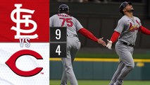 Resumen Cardenales de San Luis vs Rojos de Cincinnati MLB 08-09-2023