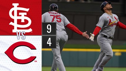 Resumen Cardenales de San Luis vs Rojos de Cincinnati MLB 08-09-2023