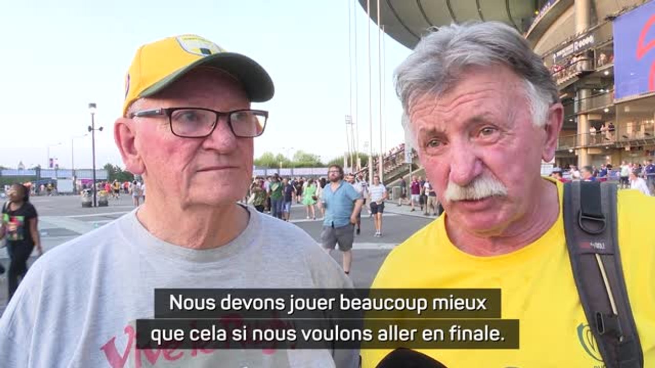 Australie - Les fans des Wallabies contents de la victoire, pas de la manière