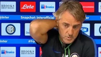 Mancini: "Con il Chievo possibile turnover. Presto per parlare di lotta scudetto"