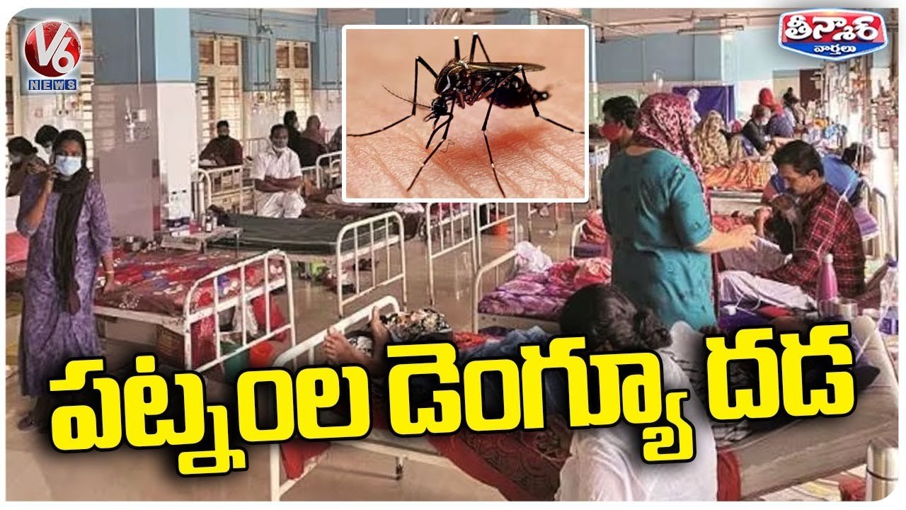 City Hospitals Filled With Viral Fever Patients Due To Rains | V6 Teenmaar
