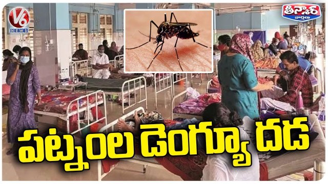 City Hospitals Filled With Viral Fever Patients Due To Rains | V6 Teenmaar