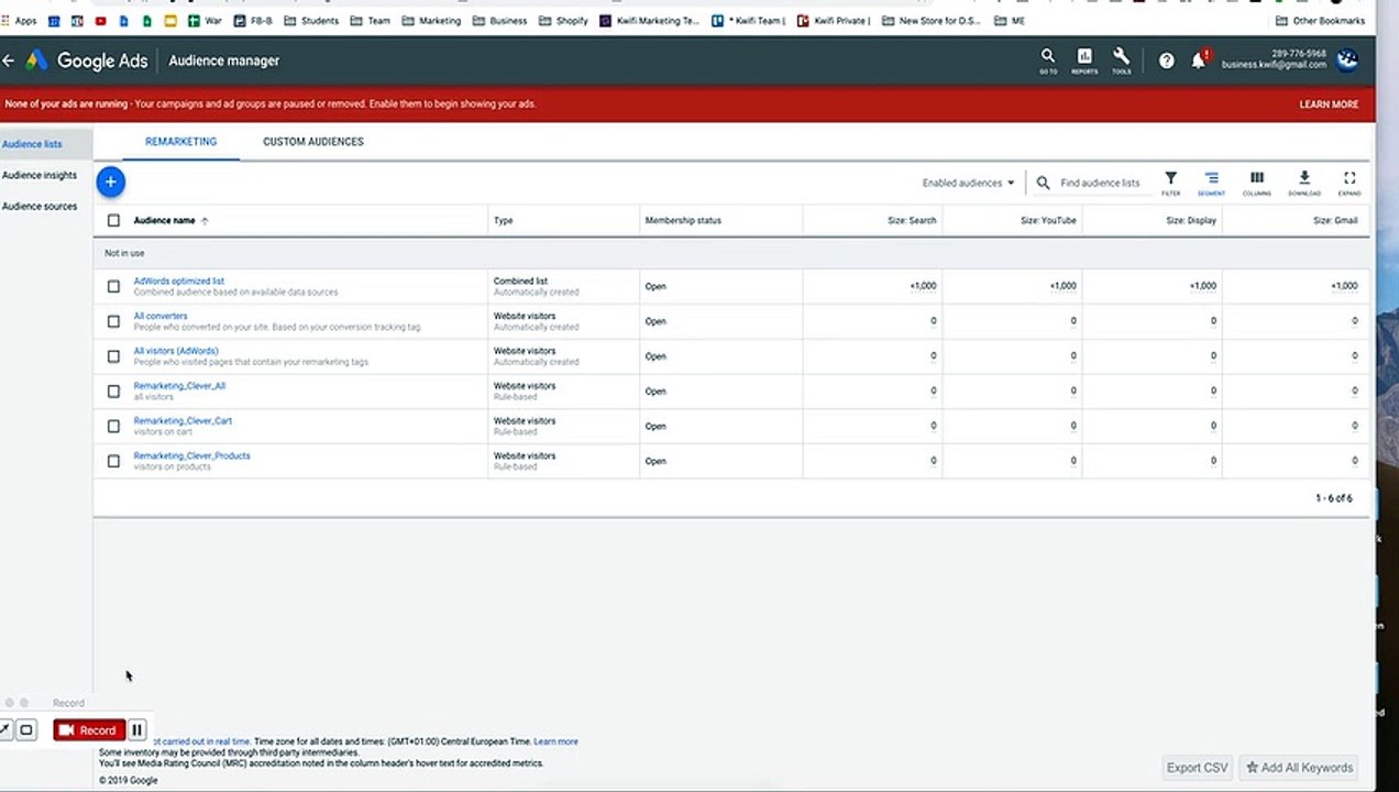 كيفية عمل اعلانات يوتيوب لاعادة الاستهداف - Youtube retargeting ads