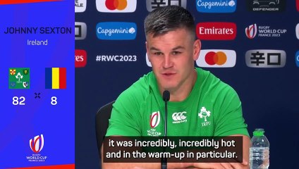 'Delighted' Sexton returns to help Ireland thrash Romania