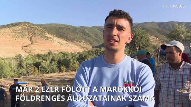 Meredeken emelkedik az áldozatok száma a földrengés sújtotta Marokkóban