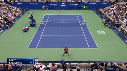 Un rollercoaster d'émotions et Gauff finit reine à la maison : les meilleurs moments en vidéo