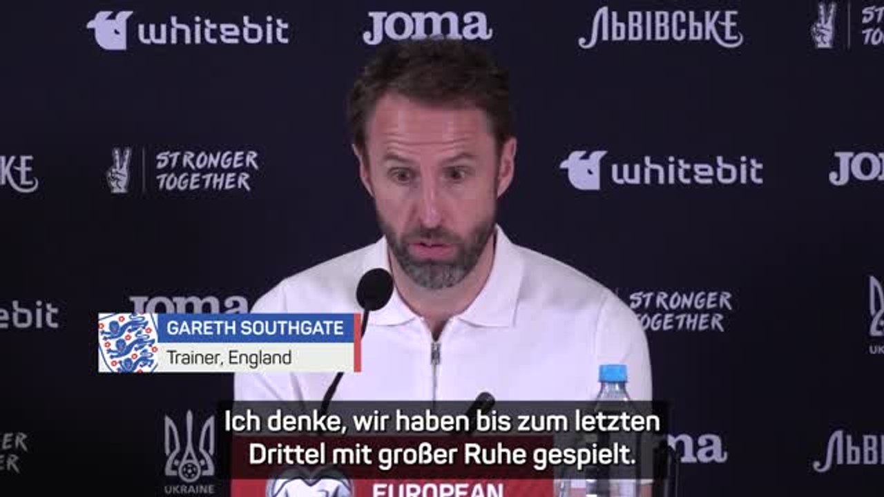 Southgate lobt Ruhe trotz 'intensiver Atmosphäre'