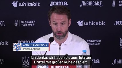Southgate lobt Ruhe trotz "intensiver Atmosphäre"