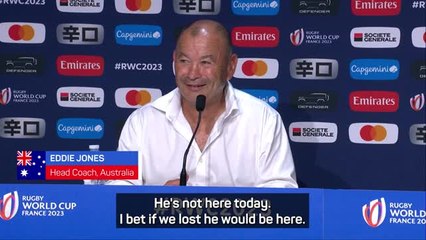 Where is Charles? - Jones mocks journalist after Australia win