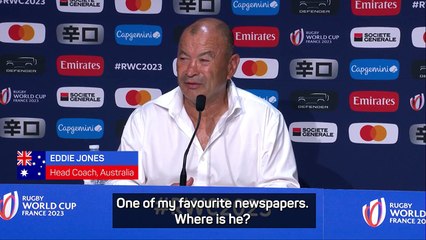 Where is Charles? - Jones mocks journalist after Australia win