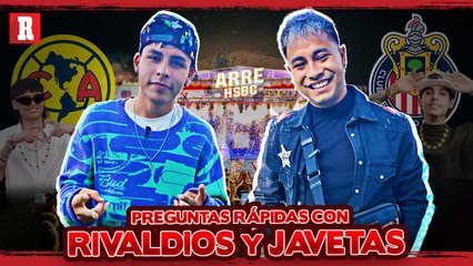 ¡PREGUNTAS RÁPIDAS CON RIVALDIOS Y JAVETAS! 