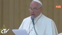 Papa Francesco: «Siate  padri e  madri capaci di chiedere e di dare ai figli il massimo»