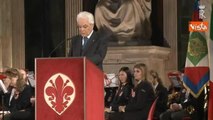 Mattarella: «Da Firenze contributo decisivo a creazione coscienza italiana»