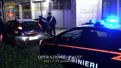 Lecce, maxi retata nella Sacra Corona Unita