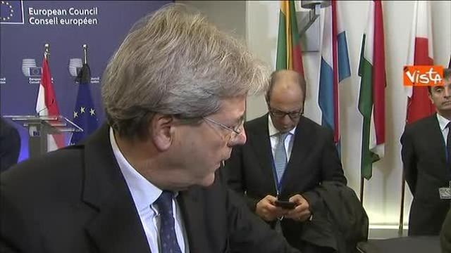 Bruxelles, Gentiloni: «Spero che non serva sospendere Schengen»