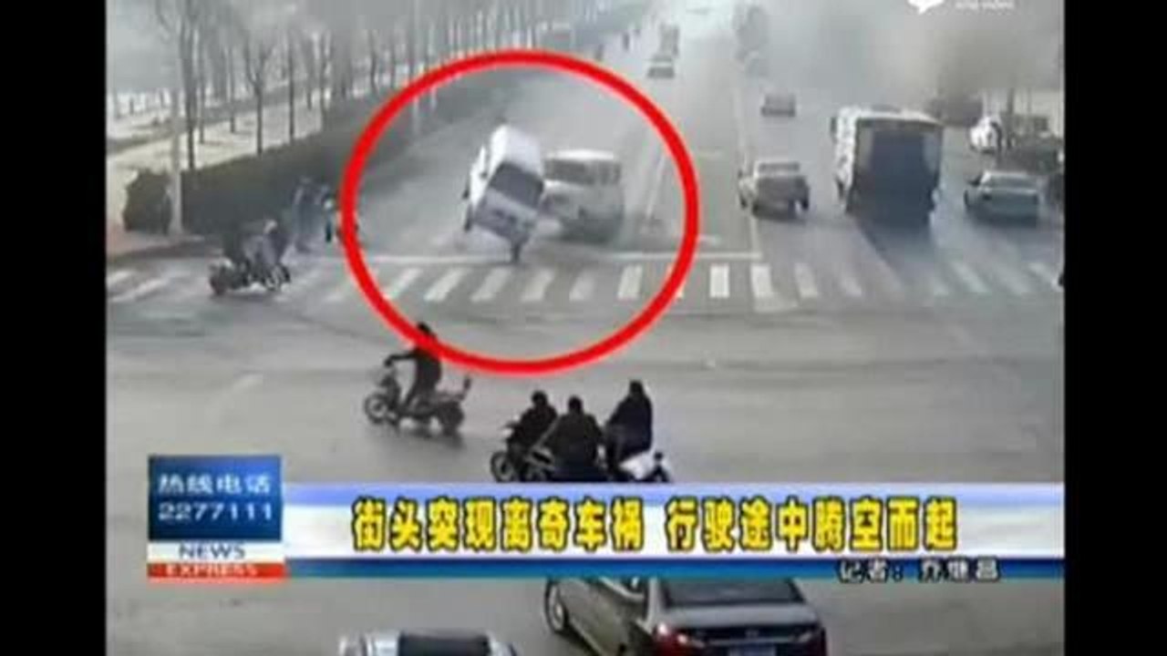 Cina, svelato il mistero delle auto che levitano allo stop