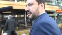 Salvini: «Di Tosi non parlo, vado a mangiare un panino»