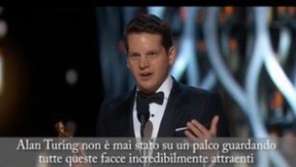 Oscar, Graham Moore: "A 16 anni ho tentato il suicidio"
