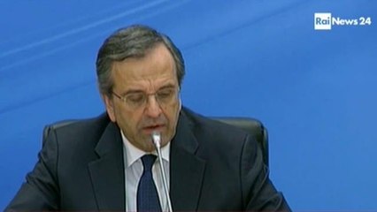 Il premier greco Samaras sconfitto: «Mi sento la coscienza a posto»