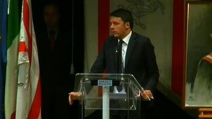 Renzi ricorda Luca De Filippo: «Grande maestro»