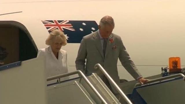 Il principe Carlo e Camilla sono arrivati in Australia