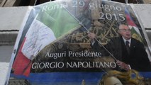 Compleanno di Napolitano, l’omaggio dell'architetto Cesare Esposito