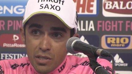 Contador: «Oggi di sicuro Aru non è contento»
