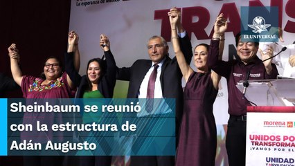 Aseguran que Adán Augusto sería coordinador de campaña de Sheinbaum