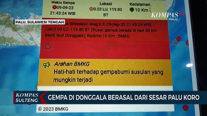 Gempa di Donggala Berasal Dari Sesar Palu Koro