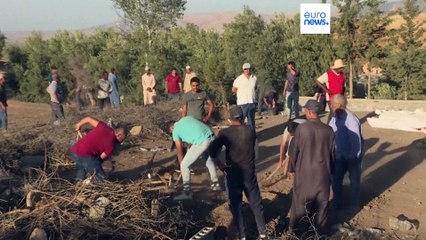 Le Maroc enterre ses morts après le puissant séisme, au moins 2000 personnes ont péri