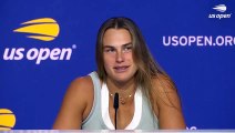 US Open 2023 - Aryna Sabalenka : “It’s a lesson for me, I lost this match, I will come back stronger”