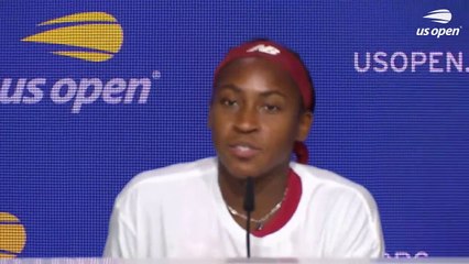 US Open 2023 - Coco Gauff : "It's crazy... since the age of 8 I have dreamed of winning a Grand Slam but I never imagined all this now that I have the trophy"