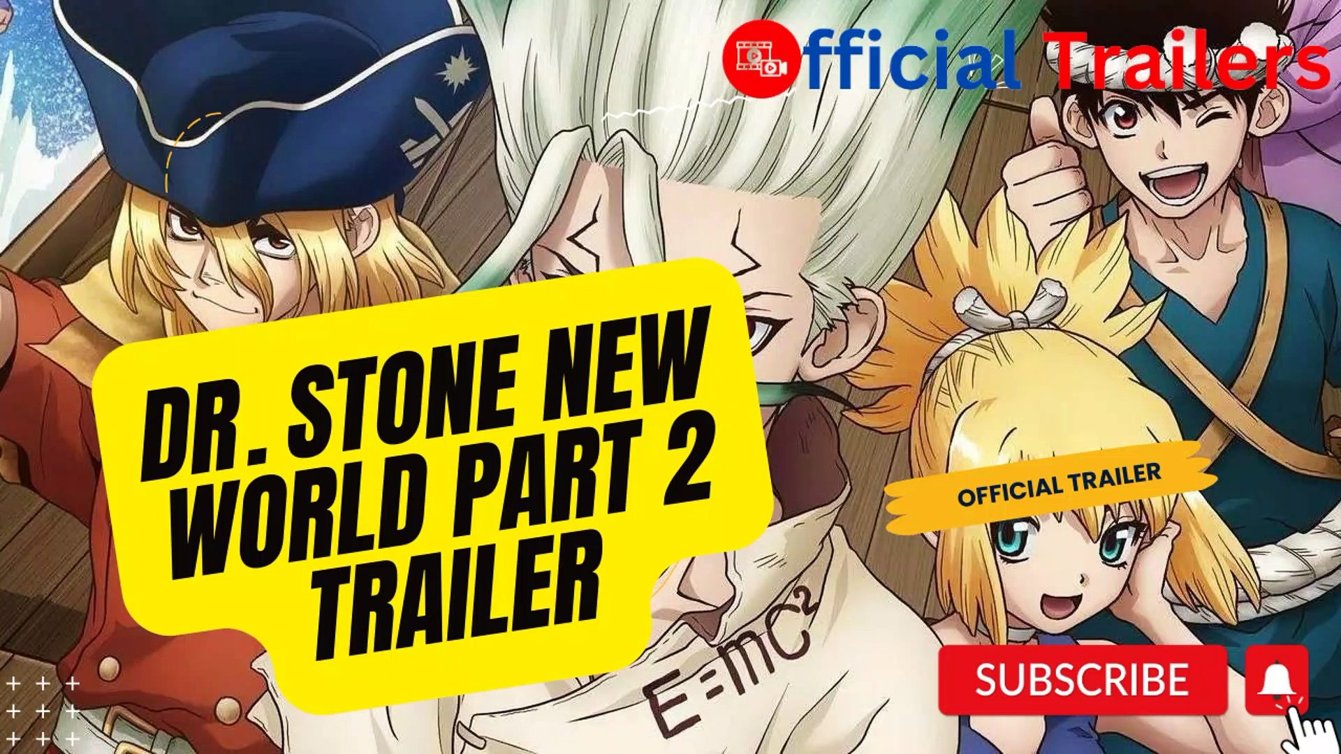 Dr. STONE NEW WORLD PART 2 TRAILER - video Dailymotion