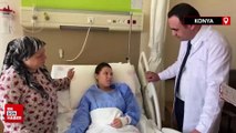 Konya'da 14 yaşındaki çocuğun kamburu ameliyatla düzeltildi