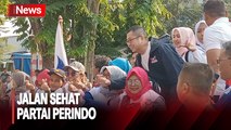 Antusias Ratusan Warga Ikuti Jalan Sehat Partai Perindo di Jalan Yos Sudarso