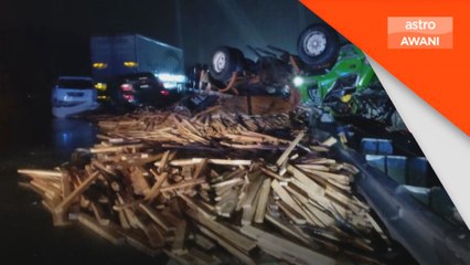 Seorang maut, tujuh cedera kemalangan enam kenderaan