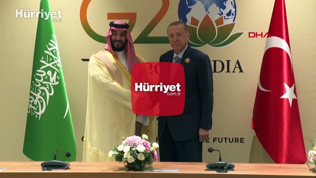 Cumhurbaşkanı Erdoğan, Suudi Arabistan Veliaht Prensi Selman ile görüştü
