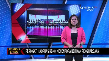 Perayaan Puncak Haornas ke-40, Kemenpora Beri Penghargaan pada Atlet dan Tokoh Olahraga Indonesia