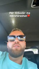 Luiz Ejlli për Shkodër me nënën e tij