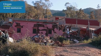 Uirgan, una aldea devastada a pocos kilómetros del epicentro del terremoto