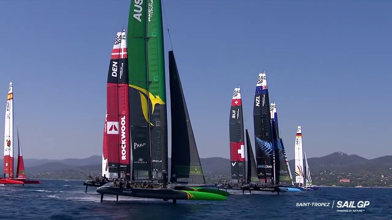 SailGP 2023 / Day 1 Highlights  France Sail Grand Prix  Saint-Tropez