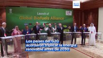 Los líderes del G20 acuerdan triplicar la energía renovable antes de 2030