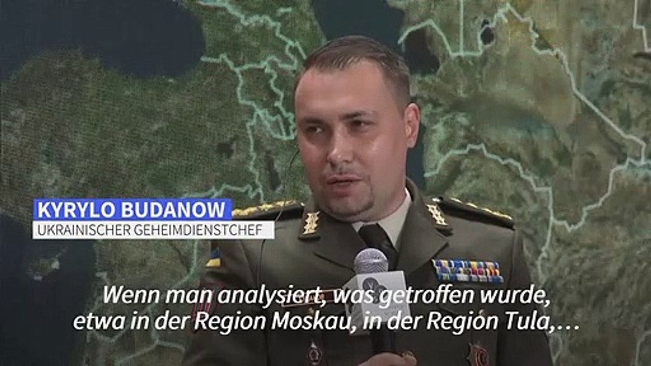 Geheimdienstchef: Ukraine greift in Russland nur militärische Ziele an