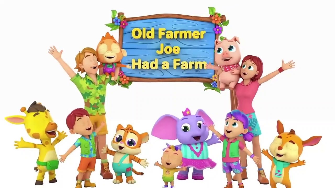 "Old Farmer Joe's Farm Song for Kids | Fun and Educational Farm Song"