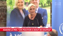 Marine Le Pen : «L’effondrement est généralisé»