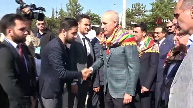 TBMM Başkanı Numan Kurtulmuş Ertuğrul Gazi Türbesi'nde dua etti
