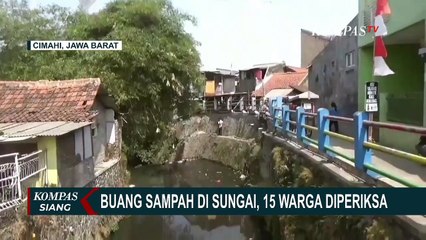 Viral Buang Sampah di Sungai Citopeng, 15 orang Terancam Kena Sanksi Penjara!