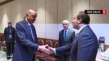 Cumhurbaşkanı Erdoğan Abdulfettah es-Sisi ile görüştü